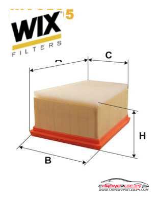 Achat de WIX FILTERS WA6595 Filtre à air pas chères