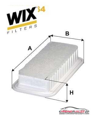 Achat de WIX FILTERS WA6664 Filtre à air pas chères