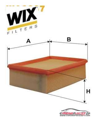 Achat de WIX FILTERS WA6667 Filtre à air pas chères