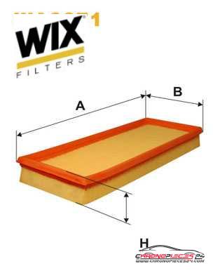 Achat de WIX FILTERS WA6671 Filtre à air pas chères