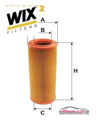 Achat de WIX FILTERS WA6672 Filtre à air pas chères