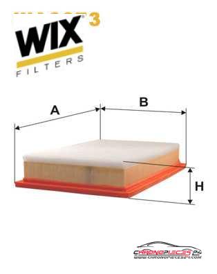 Achat de WIX FILTERS WA6673 Filtre à air pas chères