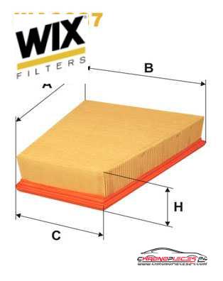 Achat de WIX FILTERS WA6687 Filtre à air pas chères