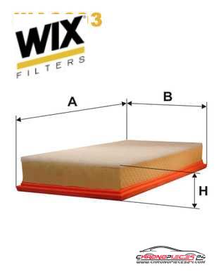 Achat de WIX FILTERS WA6693 Filtre à air pas chères