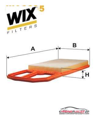 Achat de WIX FILTERS WA6695 Filtre à air pas chères