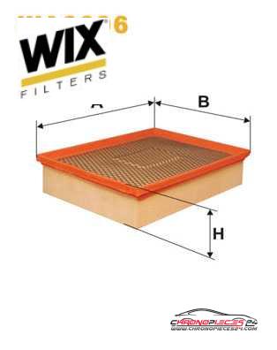 Achat de WIX FILTERS WA6696 Filtre à air pas chères