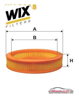 Achat de WIX FILTERS WA6698 Filtre à air pas chères