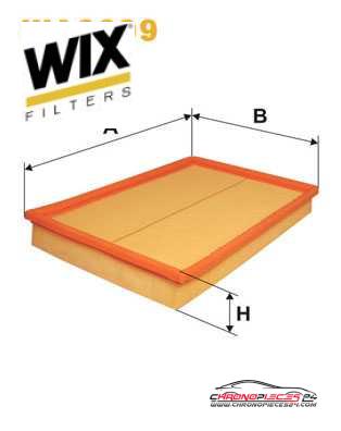 Achat de WIX FILTERS WA6699 Filtre à air pas chères