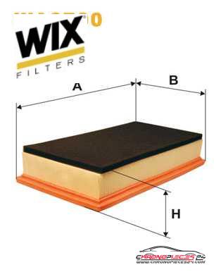 Achat de WIX FILTERS WA6700 Filtre à air pas chères