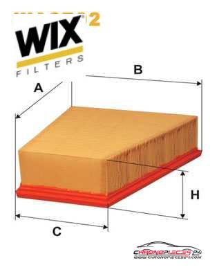 Achat de WIX FILTERS WA6702 Filtre à air pas chères