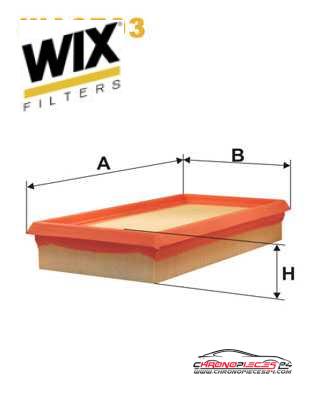 Achat de WIX FILTERS WA6703 Filtre à air pas chères