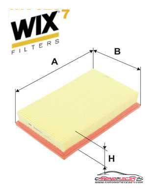 Achat de WIX FILTERS WA6707 Filtre à air pas chères