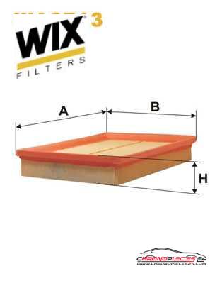 Achat de WIX FILTERS WA6713 Filtre à air pas chères