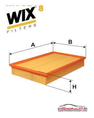 Achat de WIX FILTERS WA6718 Filtre à air pas chères