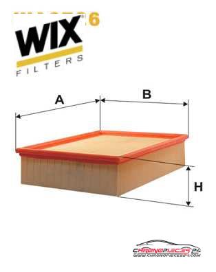 Achat de WIX FILTERS WA6726 Filtre à air pas chères