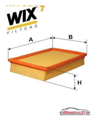 Achat de WIX FILTERS WA6727 Filtre à air pas chères