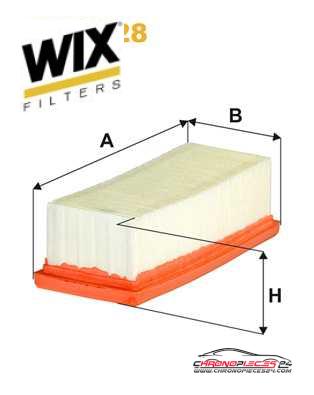 Achat de WIX FILTERS WA6728 Filtre à air pas chères