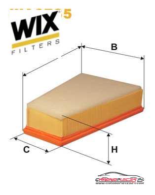 Achat de WIX FILTERS WA6735 Filtre à air pas chères