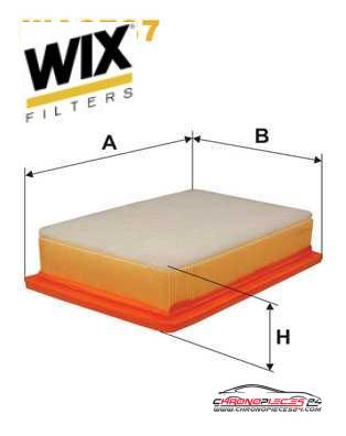 Achat de WIX FILTERS WA6737 Filtre à air pas chères