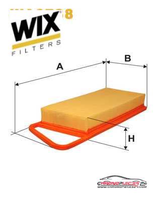 Achat de WIX FILTERS WA6738 Filtre à air pas chères