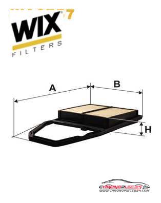 Achat de WIX FILTERS WA6757 Filtre à air pas chères