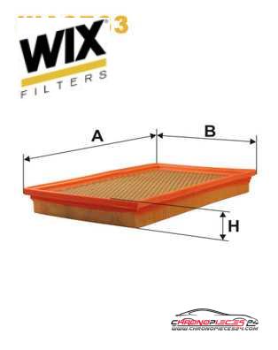 Achat de WIX FILTERS WA6763 Filtre à air pas chères