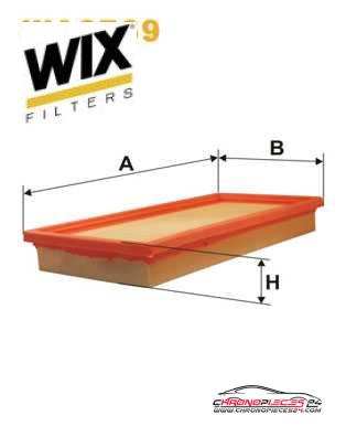 Achat de WIX FILTERS WA6769 Filtre à air pas chères