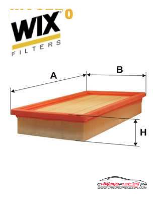 Achat de WIX FILTERS WA6770 Filtre à air pas chères