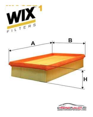 Achat de WIX FILTERS WA6771 Filtre à air pas chères