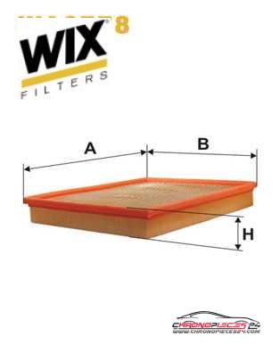 Achat de WIX FILTERS WA6778 Filtre à air pas chères