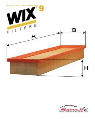 Achat de WIX FILTERS WA6779 Filtre à air pas chères