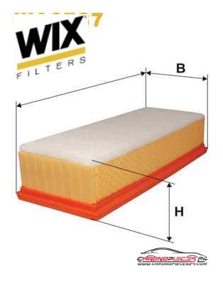 Achat de WIX FILTERS WA6787 Filtre à air pas chères