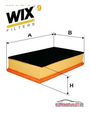 Achat de WIX FILTERS WA9449 Filtre à air pas chères