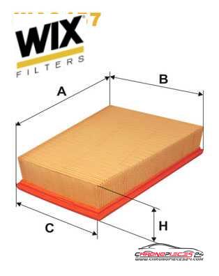 Achat de WIX FILTERS WA9457 Filtre à air pas chères