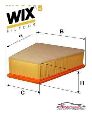 Achat de WIX FILTERS WA9465 Filtre à air pas chères