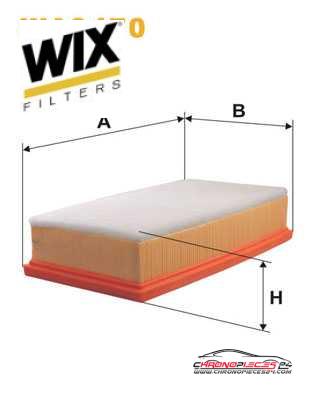 Achat de WIX FILTERS WA9470 Filtre à air pas chères