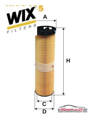 Achat de WIX FILTERS WA9485 Filtre à air pas chères