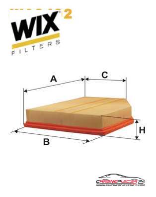 Achat de WIX FILTERS WA9492 Filtre à air pas chères