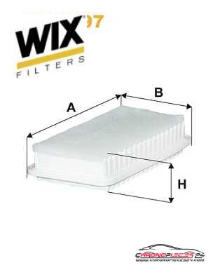 Achat de WIX FILTERS WA9497 Filtre à air pas chères