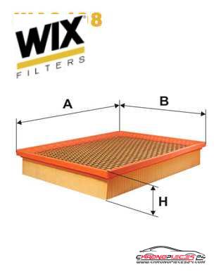 Achat de WIX FILTERS WA9498 Filtre à air pas chères