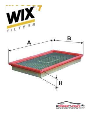 Achat de WIX FILTERS WA9537 Filtre à air pas chères