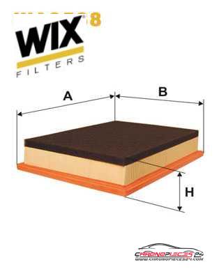 Achat de WIX FILTERS WA9538 Filtre à air pas chères