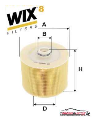 Achat de WIX FILTERS WA9548 Filtre à air pas chères