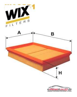 Achat de WIX FILTERS WA9551 Filtre à air pas chères