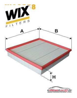 Achat de WIX FILTERS WA9558 Filtre à air pas chères