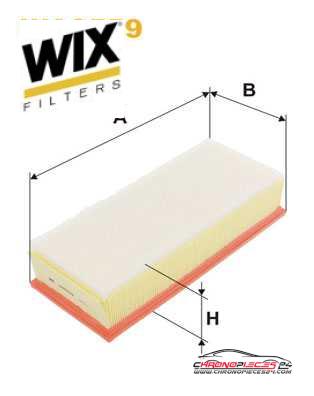 Achat de WIX FILTERS WA9559 Filtre à air pas chères