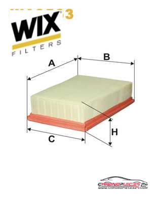 Achat de WIX FILTERS WA9563 Filtre à air pas chères