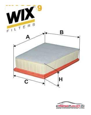 Achat de WIX FILTERS WA9569 Filtre à air pas chères