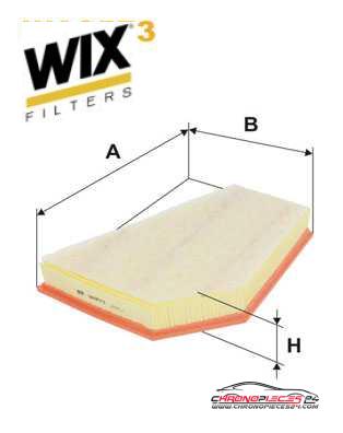 Achat de WIX FILTERS WA9573 Filtre à air pas chères