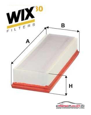 Achat de WIX FILTERS WA9580 Filtre à air pas chères